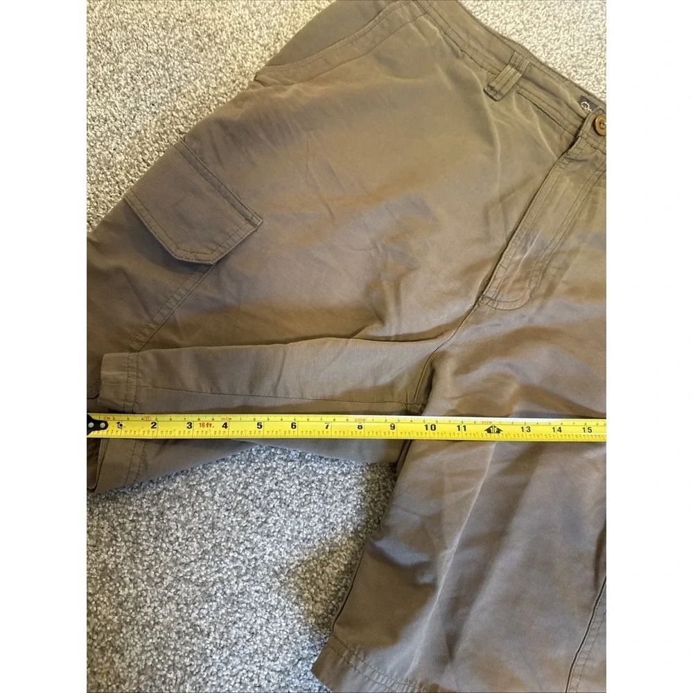 Vtg Quicksilver Waterman Collection Shorts 36 Khaki Cargo Outdoor Adventure Wear - Picture 5 of 11